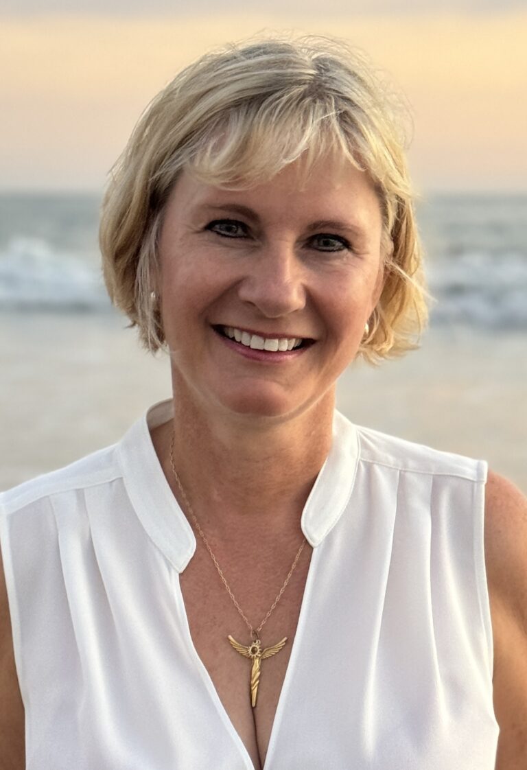 Sonja QHHT San Diego Hypnosis practitioner on beach